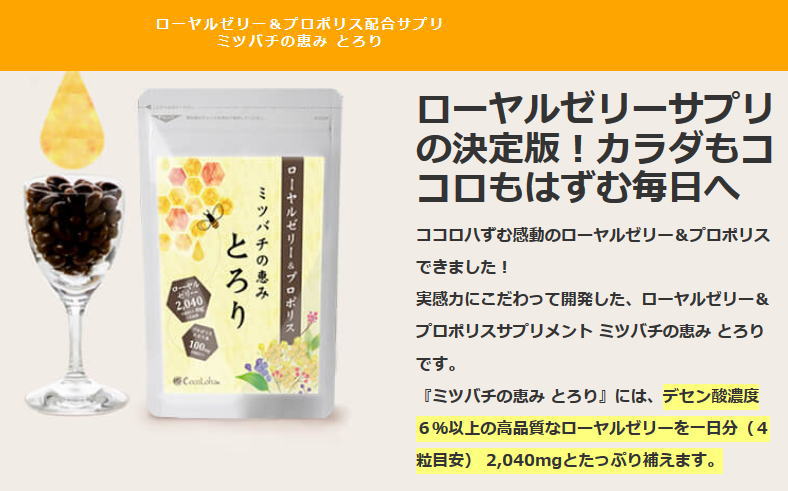 ミツバチの恵み[とろり]公式通販限定【65%】割引キャンペーン！激安最安値はコチラ
